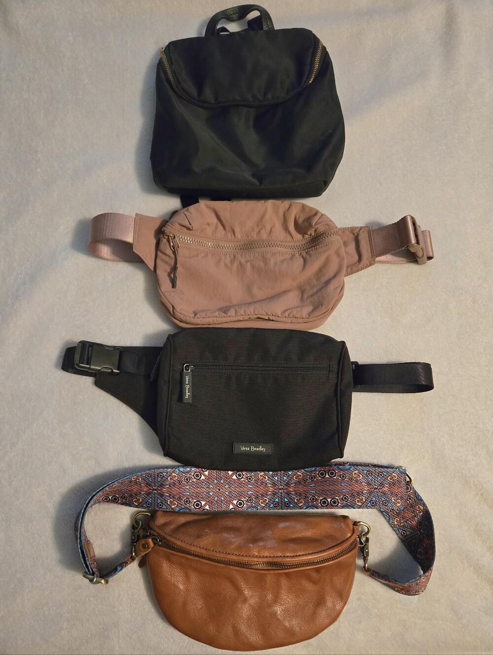 Lot/Bundle of 4 Womens Purses/Fanny Packs